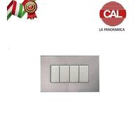 PLACCHE UNIKA COMPATIBILI BTICINO MATIX IN PVC E LEGNO CAL LA PANORAMICA
