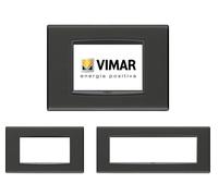 Placche Vimar Eikon antracite reflex Classic 3 4 7 20653.42 placca economica