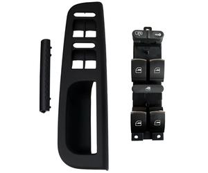 Placchetta Alzacristalli AVG Nero Cromo per Golf 4 Bora Passat 3B1867171E