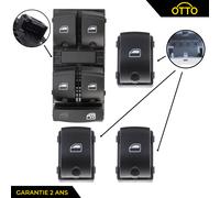Lotto Bottoni Alzacristallo Anteriore Posteriore Pinze per Audi A3 A6 C6 Q7
