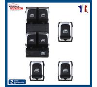 Placchetta Alzacristallo Anteriore Sinistro + 3 Bottoni Previsto Per A1 A4 Q3 Q5