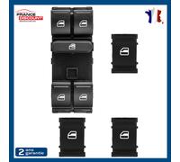 Placchetta Alzacristallo Anteriore Sinistro + 3 Pulsante Per Seat Leon Ibiza