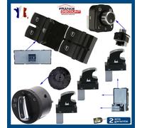 Placchetta Alzacristallo+Pulsante+Interrutore Fari + Rotellina Retro Golf VI