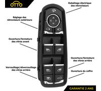 Placchetta Alzacristallo Vetro Anteriore Sinistro Pinze per Porsche Macan