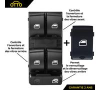 Placchetta Anteriore Sinistro + Pulsante Destro Alzacristallo Vetro Pinze per A4