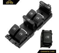 Placchetta AVG + Pulsante AVD Alzacristallo per VW Bora I Golf IV Passat B5/B5.5