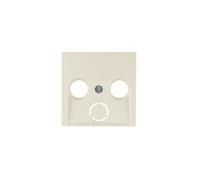 PLACCHETTA CENTRALE PER PRESA ANTENNA BERKEL S.1 12038982 - 55 mm, 55 mm, 9 mm, Set incluso, Design lucido