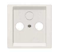 PLACCHETTA COPRI PRESA TV/RF/SAT SIEMENS 5TG1338 - 6,8 cm x 6,8 cm, Peso 18 g