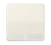 PLACCHETTA DOPPIA PER INTERRUTTORE JUNG CD 595 NA - 67x67x10 mm, peso 0,035 kg