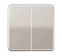 PLACCHETTA PER INTERRUTTORE A PULSANTE JUNG CD595PT - 6.7 cm x 6.7 cm, Peso 0.043 kg