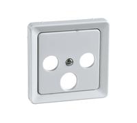 PLACCHETTA PER PRESA ELETTRICA ELSO Elso Placca centrale rw per SAT 3 fori 206034