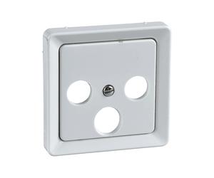 PLACCHETTA PER PRESA ELETTRICA ELSO Elso Placca centrale rw per SAT 3 fori 206034