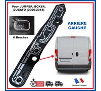 Placchetta Porta Lampada Posteriore Sinistro Pinze per Boxer Ducato Ponticello
