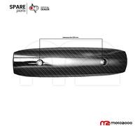 PLACCHETTA PROTEZIONE MARMITTA CARBON LOOK T-MAX TMAX 500 530 2007 - 2016