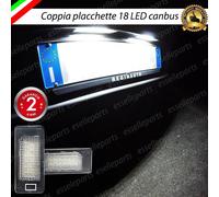 PLACCHETTE A LED LUCI TARGA 18 LED SPECIFICHE BMW SERIE 2 F22/F23 6000K NO ERROR