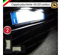 PLACCHETTE A LED LUCI TARGA 18 LED SPECIFICHE VW GOLF 5 VARIANT 6000K NO ERROR