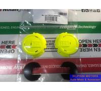 PLACCHETTE COVER VISIERA NOLAN N21 VISOR Led Yellow Casco Jet