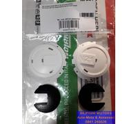 PLACCHETTE COVER VISIERA NOLAN N21 VISOR White-Black Casco Jet