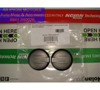 Placchette Cover Visiera per NOLAN N40 / NOLAN N40 FULL colore Dark Inox Flat