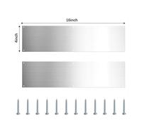 Placchette Metallo 16 Pollici Acciaio Placche Decorative Protezione