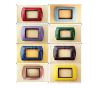 PLACCHETTE PLACCHE IN ABS COMPATIBILI PER SERIE LIVING INTERNATIONAL PLACCA