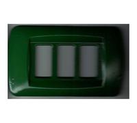 PLACCHETTE PLACCHE IN ABS SERIE MAGIC BTICINO COMPATIBILI PLACCA COPRIPRESE FORI
