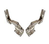 Place4parts Coppia di cerniere integrate per frigorifero e congelatore per Bosch Neff Siemens 41.5 3306 5.0 e 3307 5.0