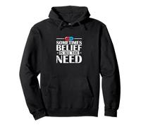 Placebo Belief Is All You Need Citazione Felpa con Cappuccio
