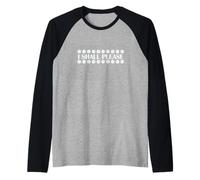 Placebo I Shall Please La Forza della Fede Maglia con Maniche Raglan