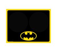 Placemat - Batman Black Yellow w Bowl Markers