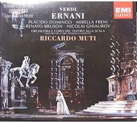Placido Domingo (Tenor), Mirella Freni (Soprano), Renato Bruson (Baritone), Jolanda Michieli (Soprano), Nicolai Ghiaurov (Bass), Gianfranco Manganotti (Tenor), Alfredo Giacomotti (Bass) - VERDI: Ernani / Coro e Orchestra del Teatro alla Scala Milano, Muti, Domingo, Bruson, Ghiaurov, Freni