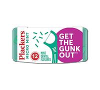 Plackers Micro Mint Dental Flossers, Travel Pack, Perfect Travel Size, Easy Storage, Dental Care On-The-Go, Fresh Mint Flavor, 12 Count