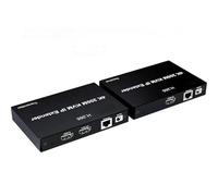 PLACUNT Extender KVM 4K 200M for matrice compatibile HDMI, trasmettitore estensore USB su IP RJ45 Cat5e/6, supporto mouse da uno a multipunto facile da usare