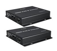 PLACUNT Extender KVM IP H.264 compatibile con HDMI su singolo cavo Ethernet RJ45 cat5e/6 200M 1080P USB supporta touch screen facile da usare