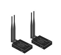 PLACUNT Ricevitore trasmettitore wireless 2.4G/5.8G for extender video HDMI H.265 200M Extender Può connettersi al cavo Ethernet facile da usare(4K version)