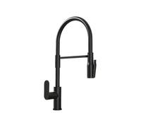 Plados HEGO N6 NANOSTONE Miscelatore cucina monocomando con doccetta DEEPBLACK