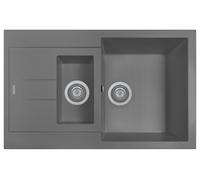 Plados Lavello AM7815 ELEGANCE 2 vasche e gocciolatoio Cucina incasso VARI CO...