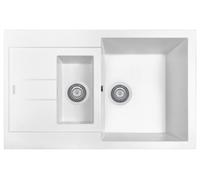 Plados Lavello AM7815 ELEGANCE 2 vasche e gocciolatoio Cucina incasso VARI CO...