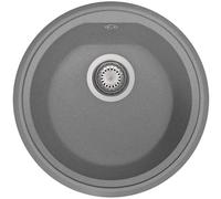 Plados Lavello tondo PL4351 1 Vasca serie Atlantic