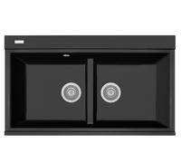 Plados LX8620 Lavello 2 vasche Serie Lux 86x51 vari colori