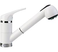 Plados Miscelatore Cucina Doccetta Estraibile Rubinetto Bianco UG58 PLUSMIXEXT