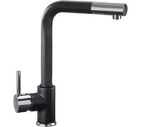 Plados Miscelatore Cucina Rubinetto Monocomando Cromo Black Matt VENMIXL40UG70