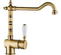 Plados Miscelatore MIX OLD BRONZATO 18 lavello Cucina monocomando