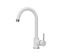 Plados Miscelatore Petramix UG90 ultragranit BIANCO OPALE lavello cucina