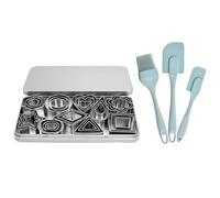 Plätzchenformen - Ausstechformen - Cookie cutterss - cookie cutterss - cookie cutterss, 30 cookie cutterss for baking, pastry cutterss made of stainless steel, dishwasher safe, for kitchen, home
