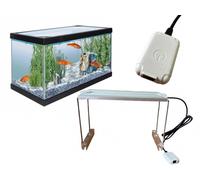 Plaffoniera Led Lampada per acquario con supporto 60-80cm /24-31in Dee-60