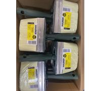 Plafoncino Plafone Misto Setola 40x140 mm Maurer Manico in Plastica 12 Pezzi