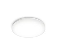 Plafone LED da soffitto diametro 32 cm e altezza 6,8 cm bianco luce bianca