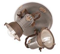 PLAFONIERA 2 LUCI LOFT CIPRIA C1678(VIT)