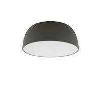 Plafoniera 3-flammig Metallo Grigio E27 Ø38 CM Wohnlich Camera Deckenleuchte